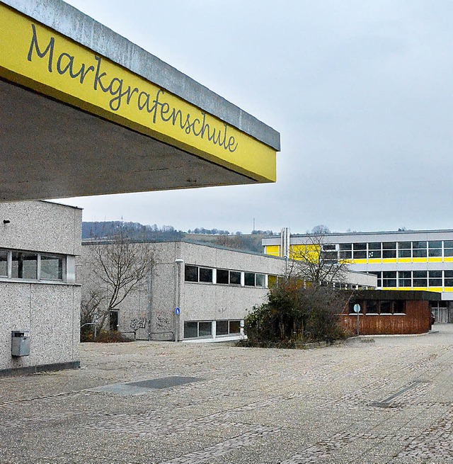 Die Sporthalle an der Markgrafenschule wird saniert.   | Foto: SENF