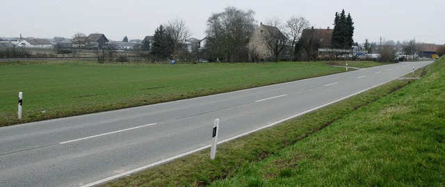 Am westlichen Stadtrand von Endingen s...nvariante ausgearbeitet werden soll.    | Foto: Roland Vitt