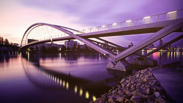 Die Dreilnderbrcke ist eines der Mot...ei Endress+Hauser prsentiert werden.   | Foto: Privat