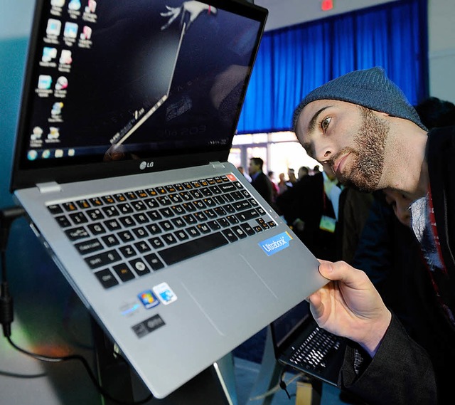 Ultrabooks, schau an: So dnn und doch ein richtiger PC?   | Foto: AFP