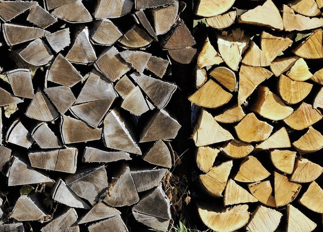 Brennholz ist neben Energieholz nach w...anhaltend guten  Preise am Holzmarkt.   | Foto: Siegfried Gollrad