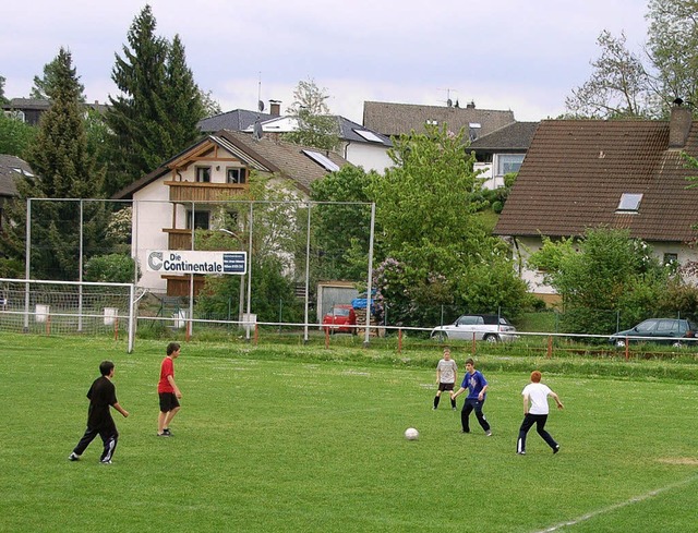 Das Areal des  Sportplatzes  in Buggin...e 3 als Wohnbaugebiet genutzt werden.   | Foto: Sigrid Umiger