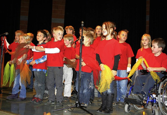 Der Kinderchor hat innerhalb des Gersb...esangvereins einen hohen Stellenwert.   | Foto: Gerd Sutter