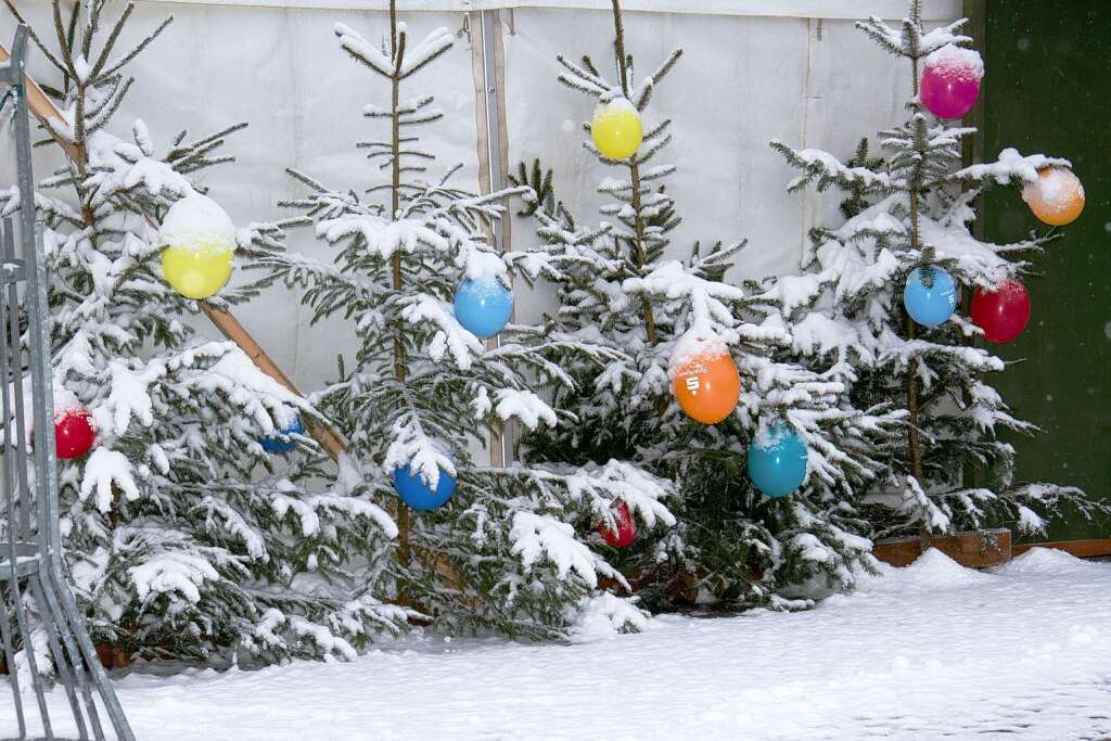 Obwohl Weihnachten rum ist, .....