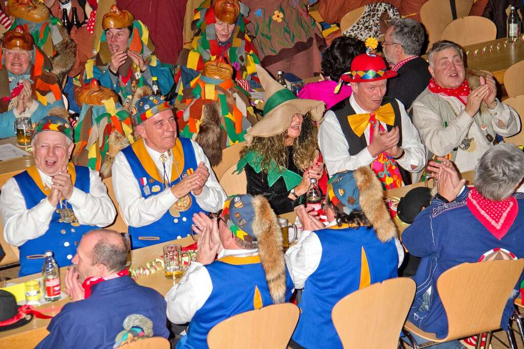 Gute Stimmung in der Schwarzwaldhalle