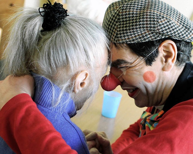 Ulrich Fey als Clown   | Foto: dpa