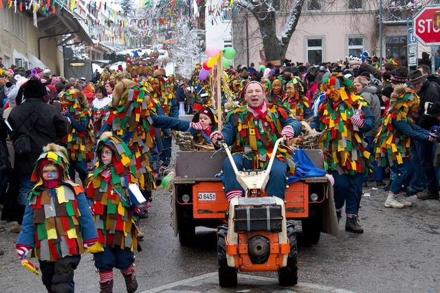 Mit einem groen Narrentreffen feierten die Galgenvgel ihren 44. Geburtstag.  | Foto: Wilfried Dieckmann