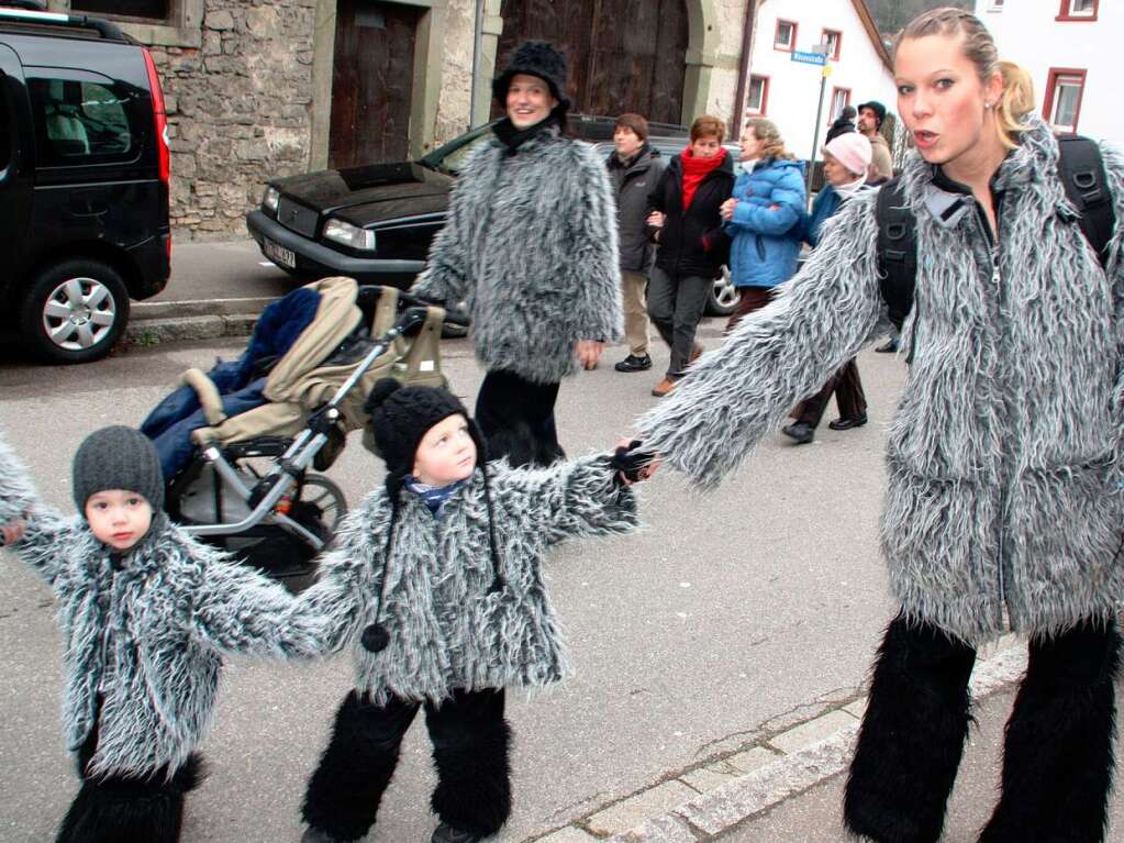 Narrenbaumstellen in flingen