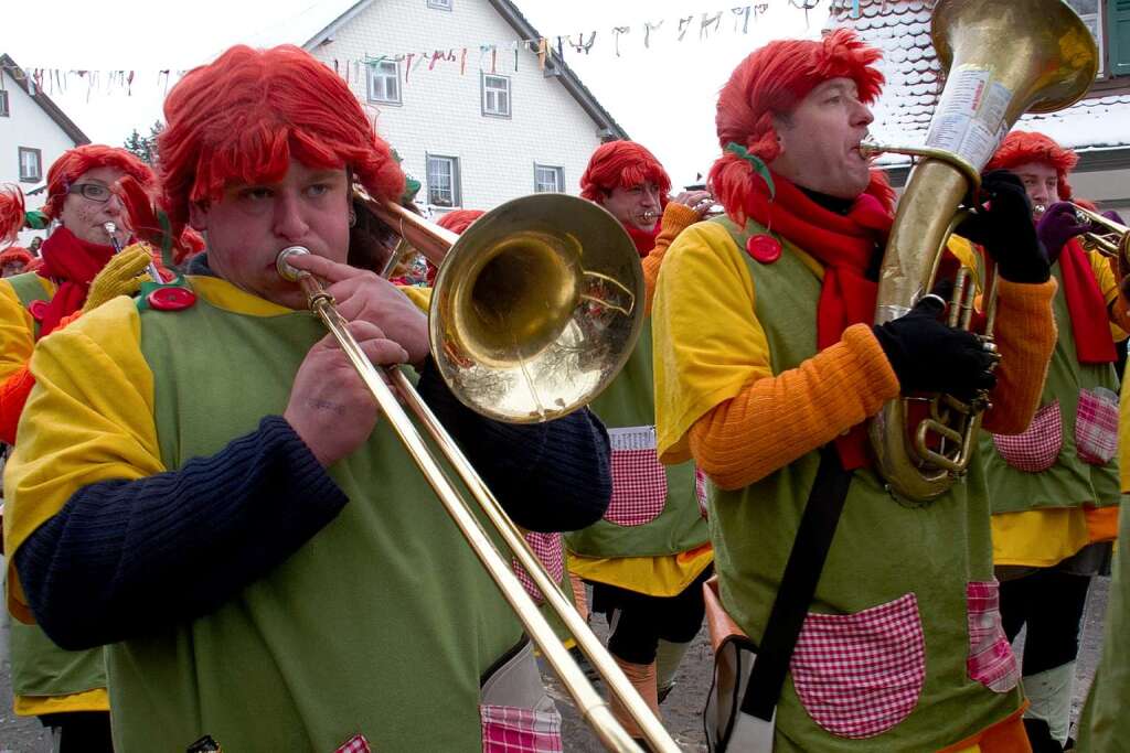 Guggenmusik Heavy Blechis Wutachtal