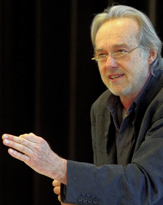 Siemen Rhaak las beim Literaturkonzert Adalbert Stifter.   | Foto: Christian heck