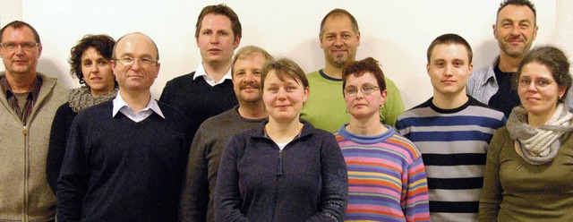 Trainer und Vorstandschaft bilden beim...nk, Markus Beer und Beatrice Wallukat   | Foto: Frey