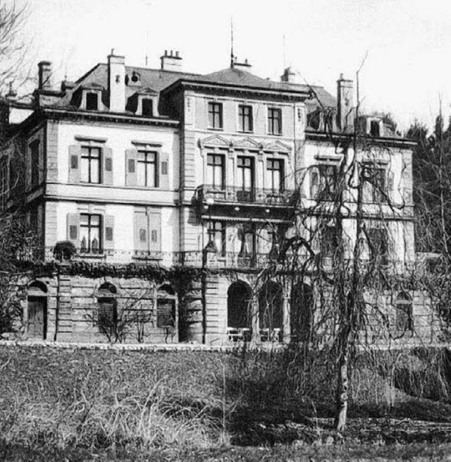 Die Villa Berberich, fotografiert 1939...ng des stdtischen Krankenhauses.       | Foto: Stadtarchiv