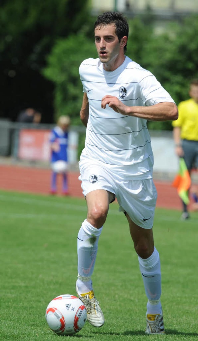 Maximilian Nicu spielt in Zukunft fr den TSV 1860 Mnchen.  | Foto: Meinrad Schn