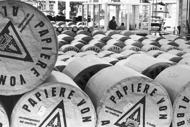 Fotos: Papierfabrik Albbruck – ein Blick ins Archiv von Kurt Hoffmann
