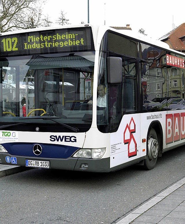 Die Busse der SWEG besorgen den von der Stadt Lahr bestellten  Nahverkehr.   | Foto: Christoph Breithaupt