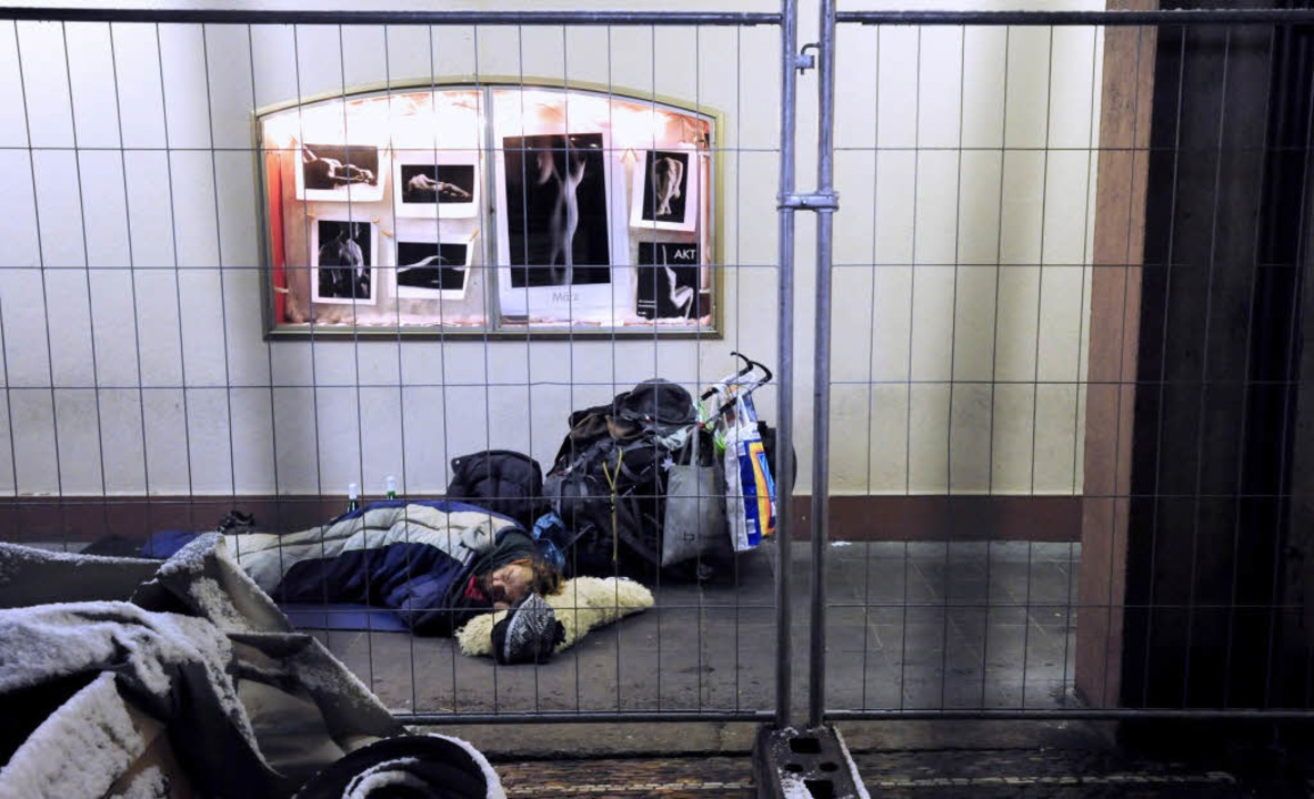 Hilfsangebote Für Obdachlose - Freiburg - Badische Zeitung