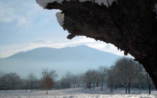 Der Blauen ist potenzieller Windkraftstadtort.   | Foto: Volker Mnch