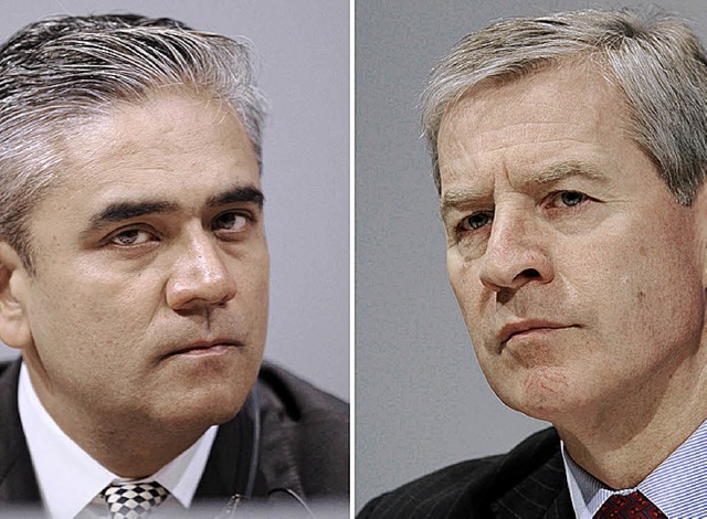Die Deutsche Bank bekommt eine Doppels...Anshu Jain (links) und Jrgen Fitschen  | Foto: dpa