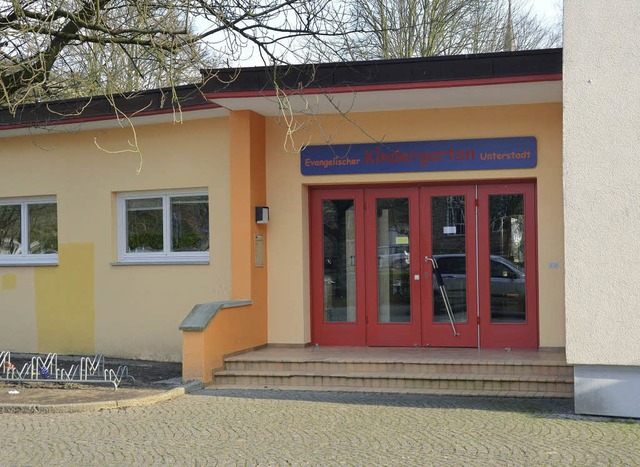 Bleibt bestehen: Kindergarten Unterstadt  | Foto: Gerhard Walser