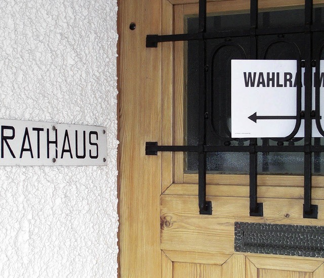 2012 werden lediglich zwei Ortenauer Rathauschefs gewhlt.   | Foto: bz