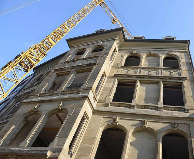 Das Haus Maurath wird von Grund auf sa...ai hngt auch von den Handwerkern ab.   | Foto: Nikolaus Trenz