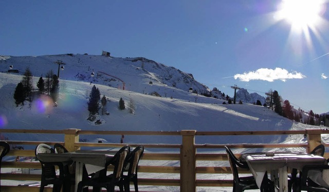 Dieser Blick aus dem Hotel bot sich den Mitgliedern der Skizunft Kippenheim.   | Foto: Privat