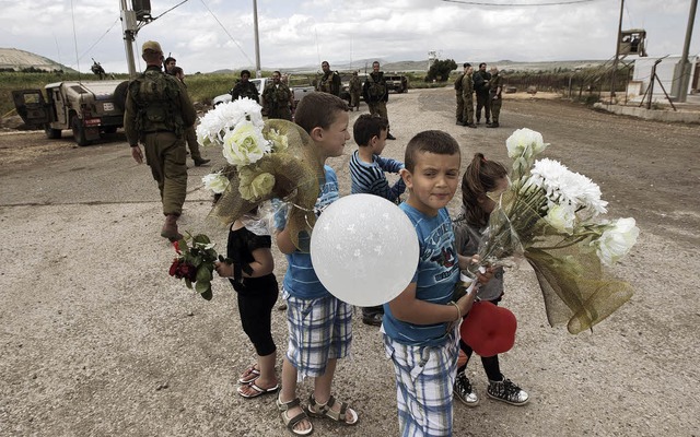Drusischen Kinder an der syrisch-israelischen Grenze  | Foto: usage Germany only, Verwendung nur in Deutschland