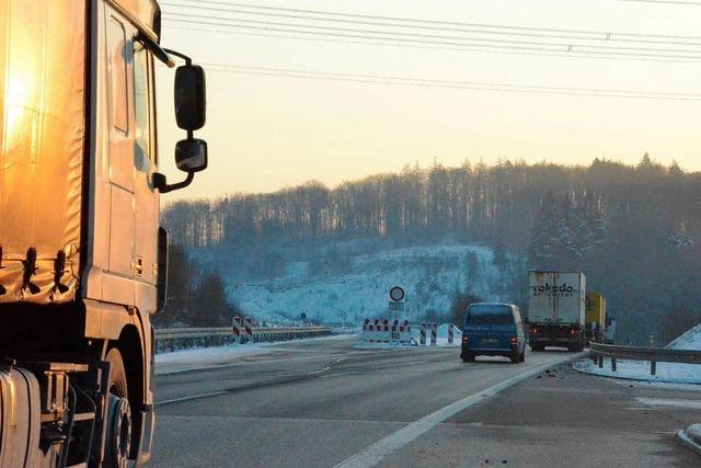 Polizei intensiviert Tempokontrolle vor dem A-98-Tunnel