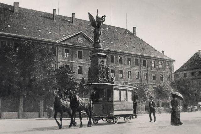 Wo fuhr einst Freiburgs erster Omnibus?