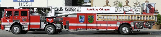 Der Traum der tlinger Feuerwehrabteil...iter in Diensten der Weiler Feuerwehr   | Foto: Sachs