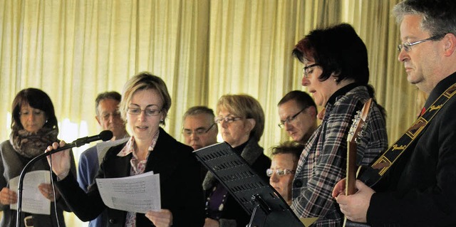 Die Mitglieder des Domchores bereicherten das Blasiusfest mit ihrem Gesang.   | Foto: Cornelia Liebwein