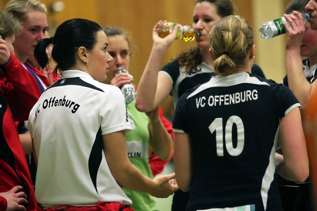 Ratlosigkeit bei den Frauen des VC Offenburg.   | Foto: Archiv: Faruk nver