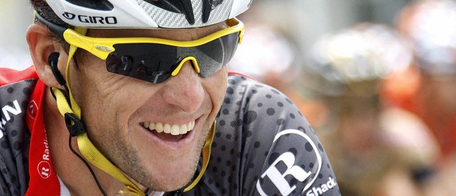 Der Mann hat gut lachen. US-Fahnder k...ong offenbar kein Doping nachweisen.    | Foto: DPA