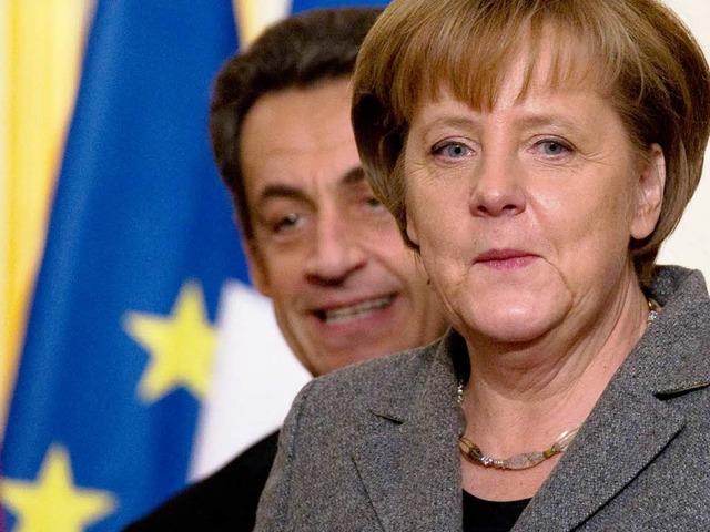 Merkel und Sarkozy verlieren die Geduld mit der griechischen Regierung.  | Foto: AFP