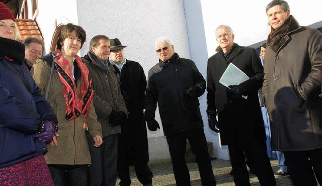 Ein offenes Ohr fr die verkehrsrechtl...Zweiter von rechts) in Schopfheim war.  | Foto: Marlies Jung-Knoblich