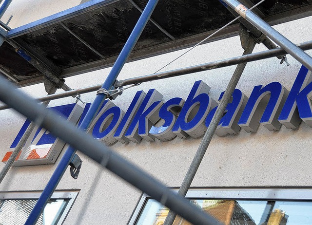 Die Volksbank ist gut gerstet fr die kommenden Jahre.  | Foto: andreas frey