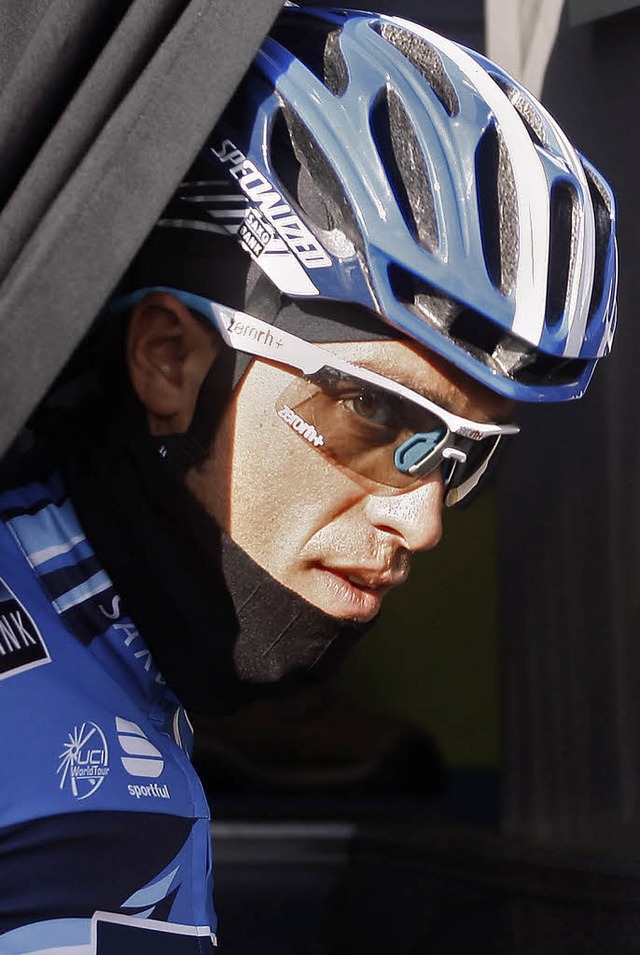 Alberto Contador hatte behauptet, ein ...hste sportgerichtliche Instanz nicht.   | Foto: dapd