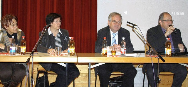 Sind von den Vorzgen der Gemeinschaft...ch, Helmut Rdlin und Stefan Ruppaner.  | Foto:  katja Mielcarek