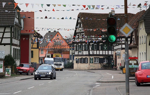 Die Ortsdurchfahrt von Grafenhausen we...en &#8211; ber und unter der Erde.     | Foto: Dec