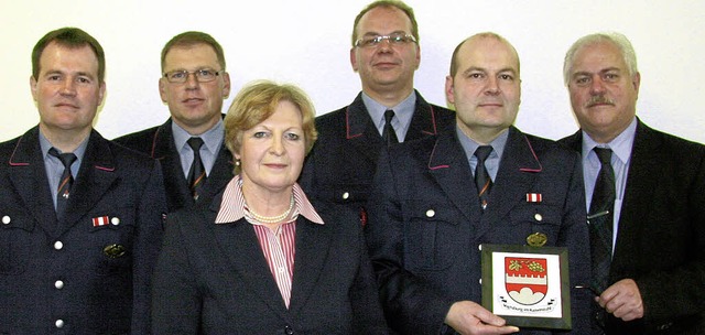 Vogtsburgs Brgermeister Gabriel Schwe...freuen sich auf ein gutes Miteinander.  | Foto: herbert trogus