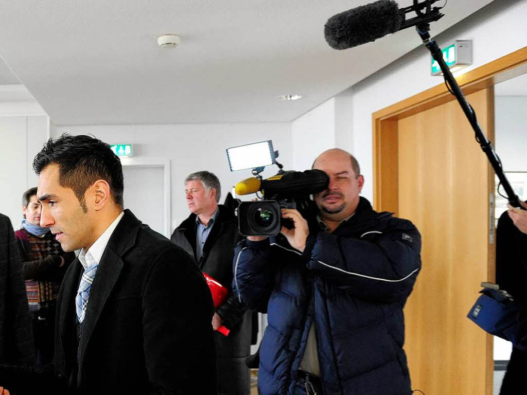 Die ffentliche Verhandlung vor dem Arbeitsgericht in Freiburg stie auf einiges Medieninteresse.