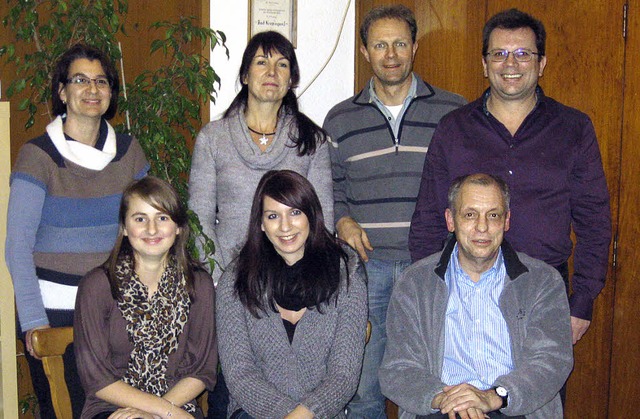 HAC-Vorstand (von links stehend): Clau...dem Bild: Ludwig Kurz und Jrg Mller.  | Foto: Privat