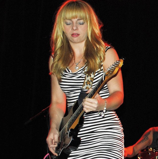 Samantha Fish lie ihre Telecaster ungemein virtuos krachen.  | Foto: rob