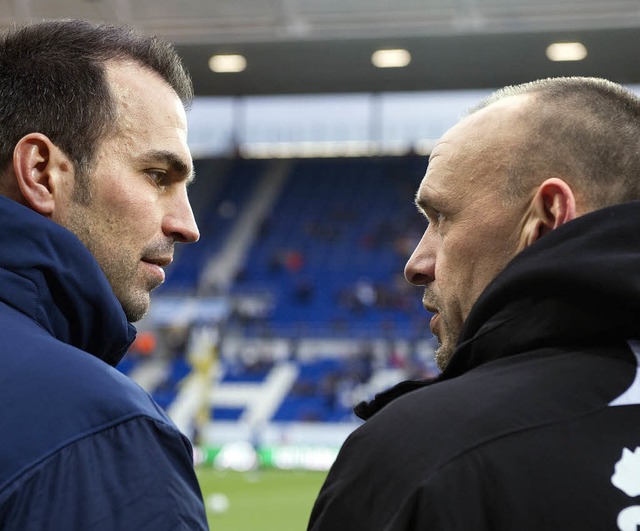 Beerbt Markus Babbel (links) seinen Tr...ger Stanislawski bei 1899 Hoffenheim?   | Foto: dpa