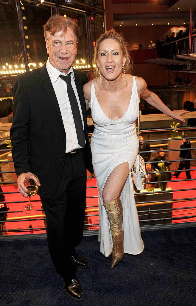 Juergen Prochnow mit Partnerin Birgit Stein Juergen Prochnow mit Partnerin Birgit Stein