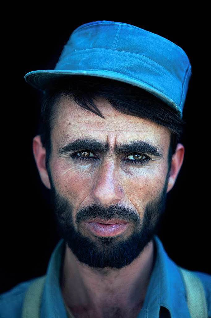 Der Niederlnder Ton Koene erhlt den zweiten Preis in der Kategorie Portraits Stories fr die Aufnahme eines afghanischen Rekruten.