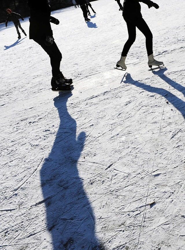 Manche wollen aufs Eis, andere sind fr... mit hheren Nebenkostenabrechnungen.   | Foto: Fotos: dpa