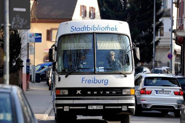 Freiburgs Bücherbus rostet vor sich hin