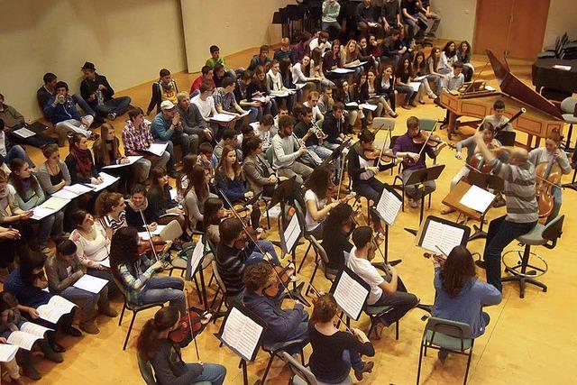 Schulchor und -Orchester aus Israel zu Besuch