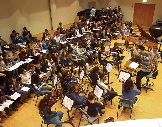 Chor der Thelma-Yellin-Schule aus Givatayim bei Tel Aviv, Israel.  | Foto: Privat